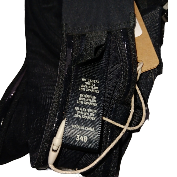 SKIMS Ulta Fine Mesh Underwire Bra/Strapless Black Bra SZ 34B - Picture 4 of 8